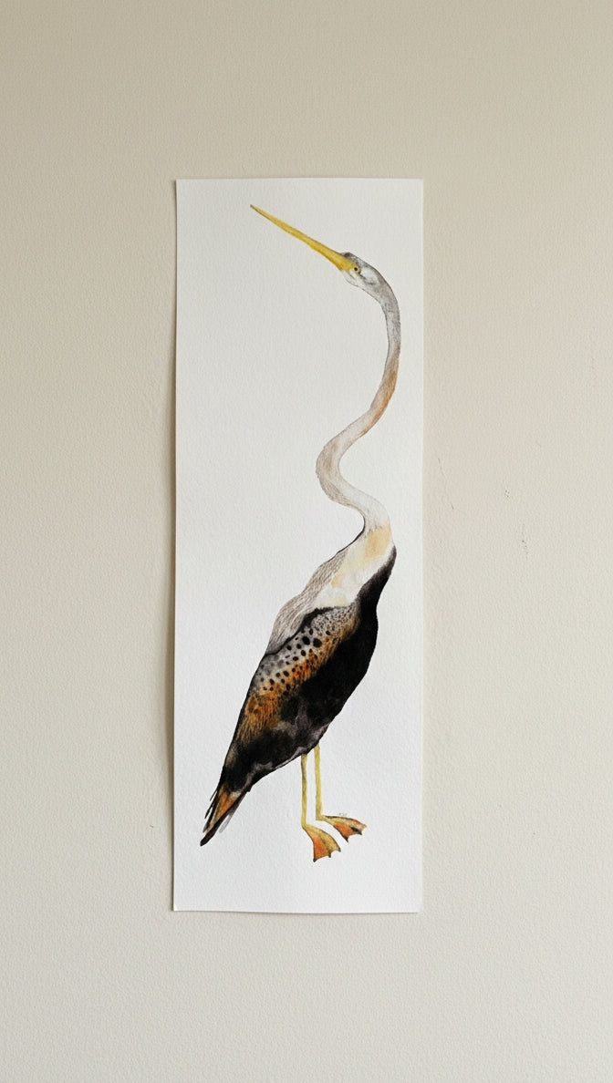 Art Print "Snakebird" 6.8"x16"