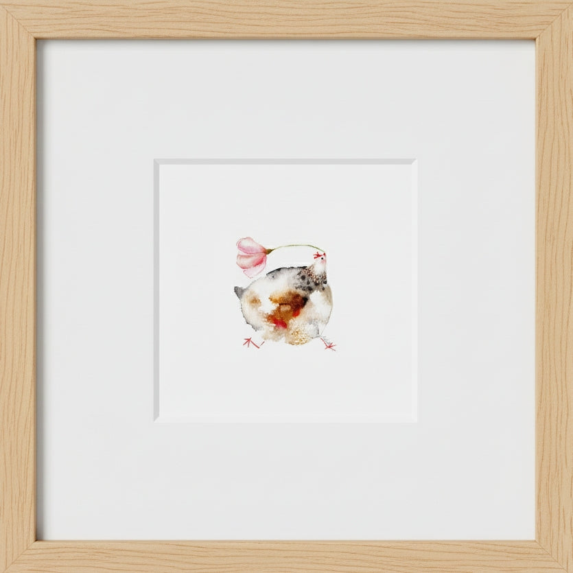 Framed Giclée Art Print "Spring is Coming"