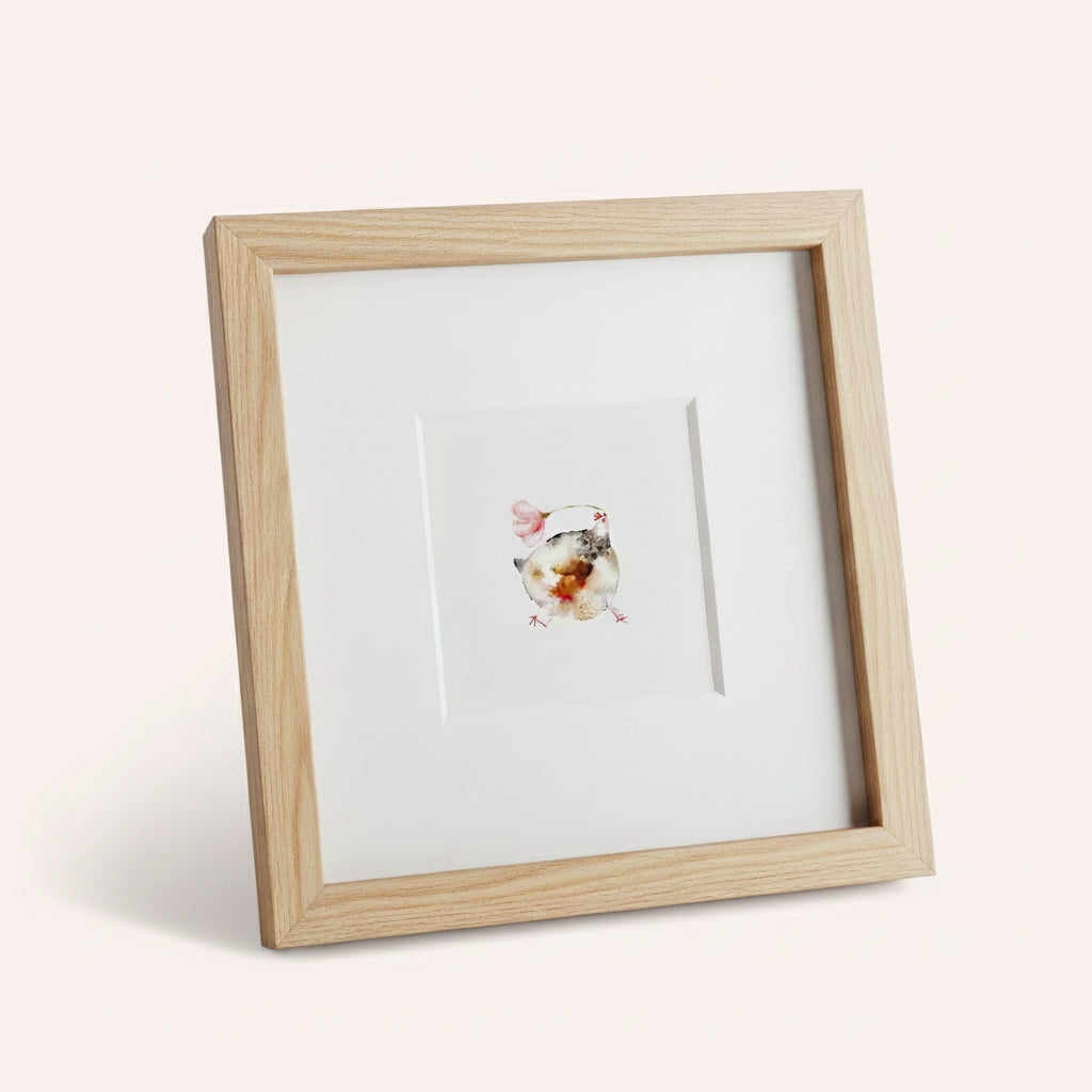 Framed Giclée Art Print "Spring is Coming"