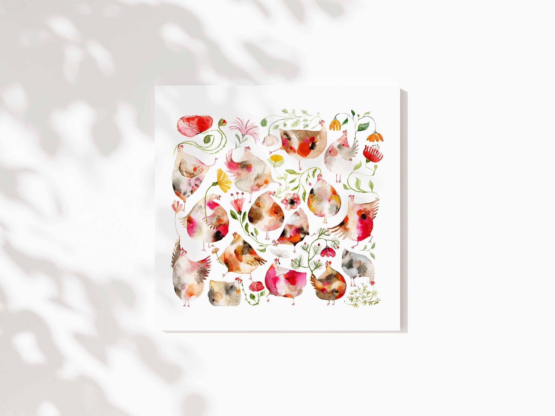 Art Print "Wildflowers" 12"x12"