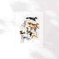 Art Print "Dogs" 16"x20"