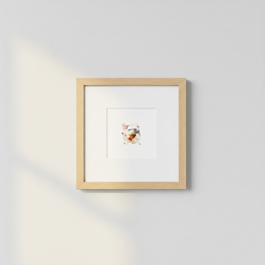 Framed Giclée Art Print "Spring is Coming"