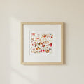 Framed Giclée Art Print "Wildflowers"