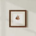 Framed Giclée Art Print "Tea Time"