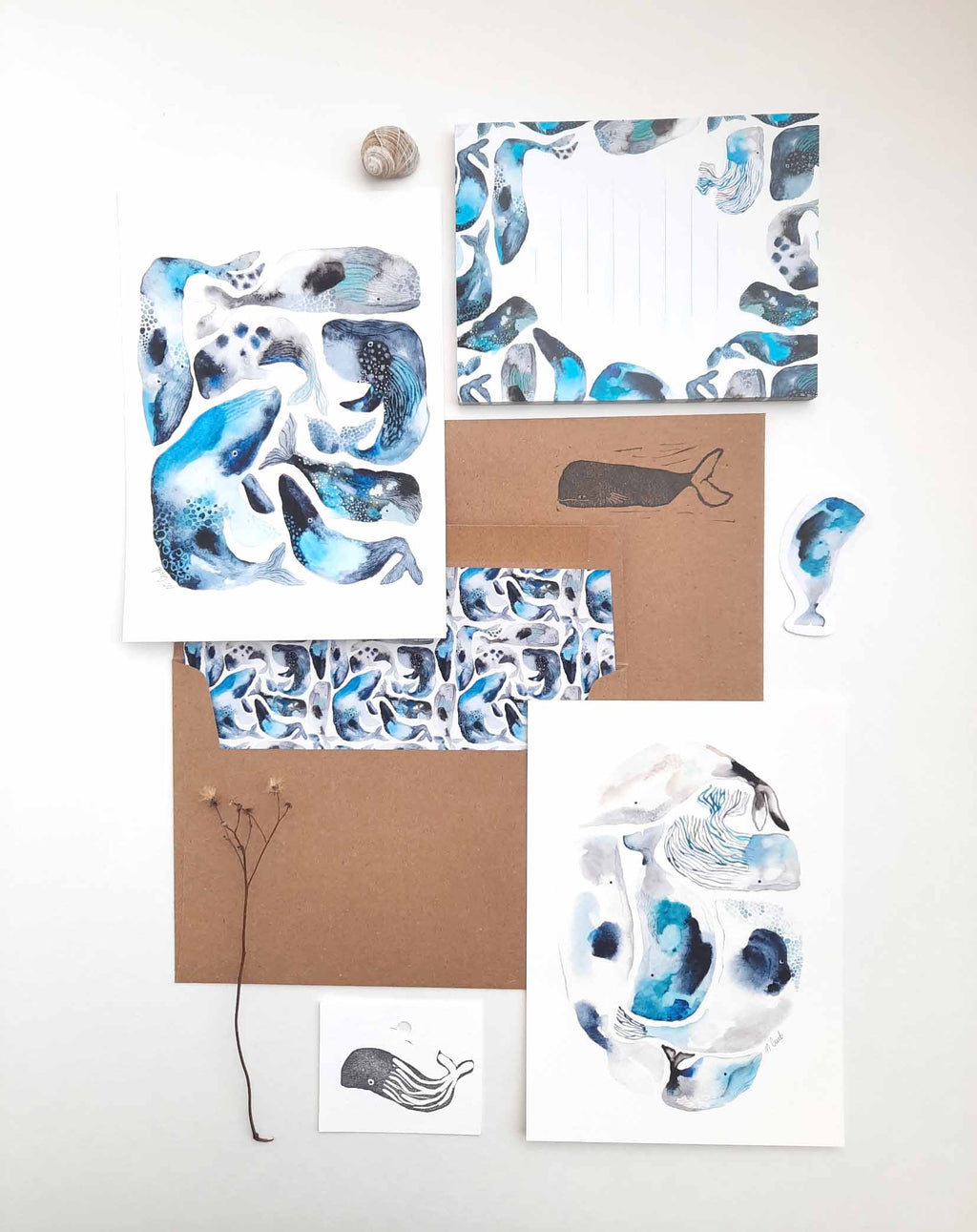 Whales Gift Set